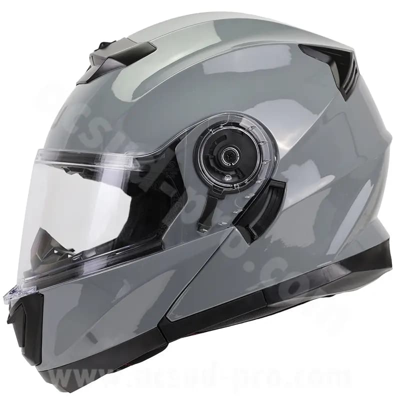 Casque modulable Noend SC-34 double écran gris Nardo L 2
