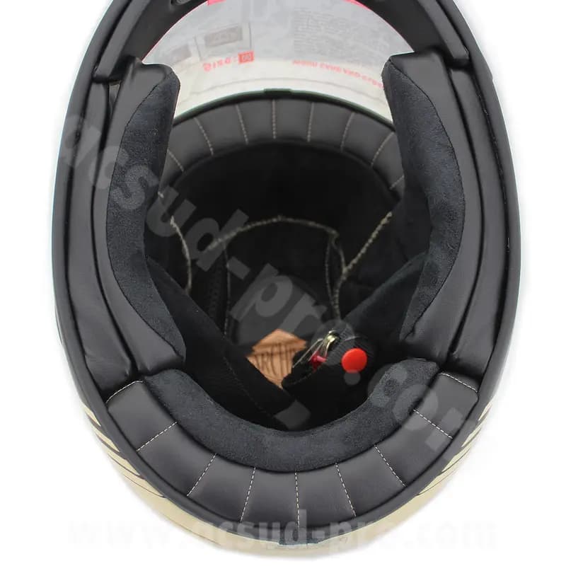 Casque intégral Archive Vintage The Legend fibre brown taille XXL 8