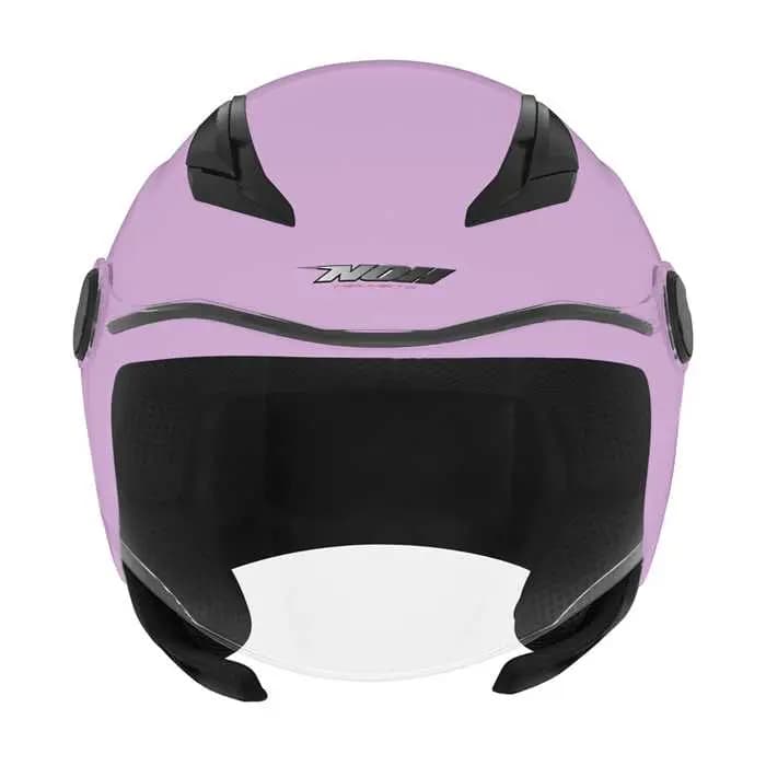 Casque jet enfant Nox N710 rose 2
