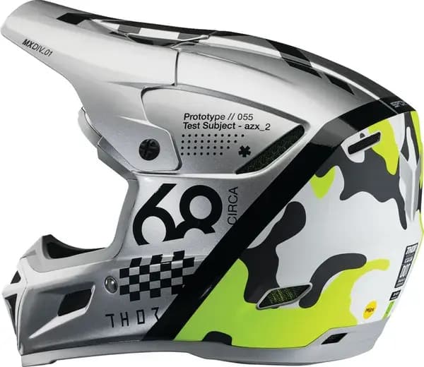 Casque THOR Reflex Sport Riot gris/acier 2