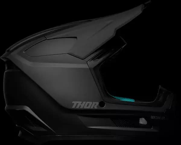 Casque THOR Fleet Youth Blackout M 2