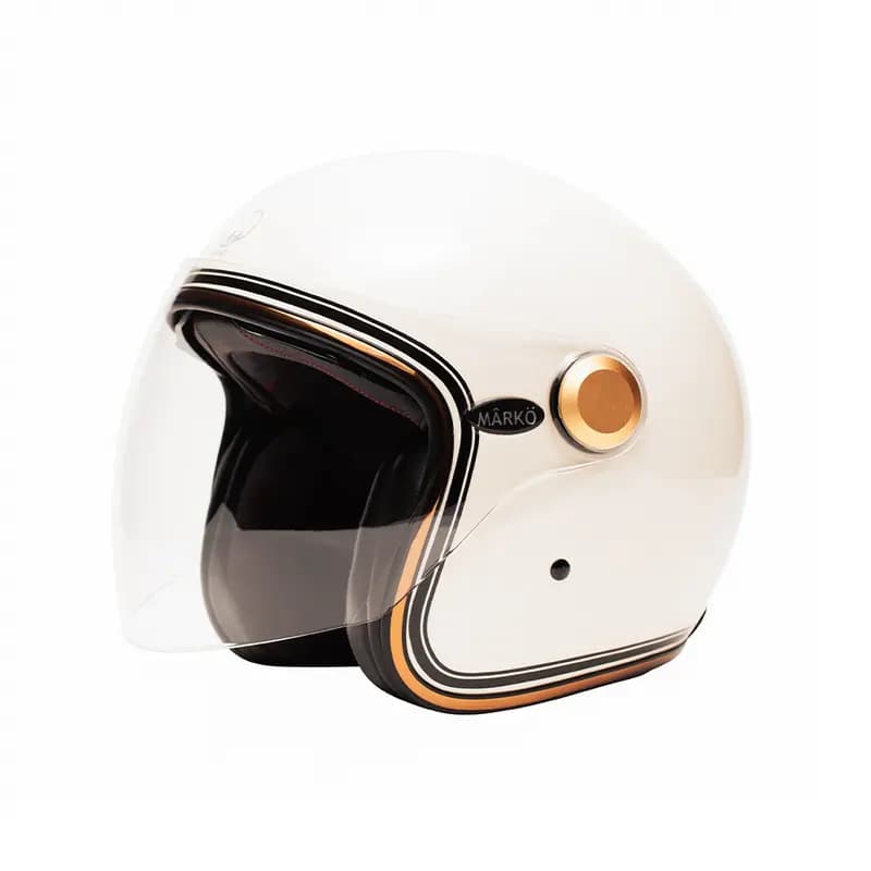 Casque Jet Boréal Crème XL Marko 4