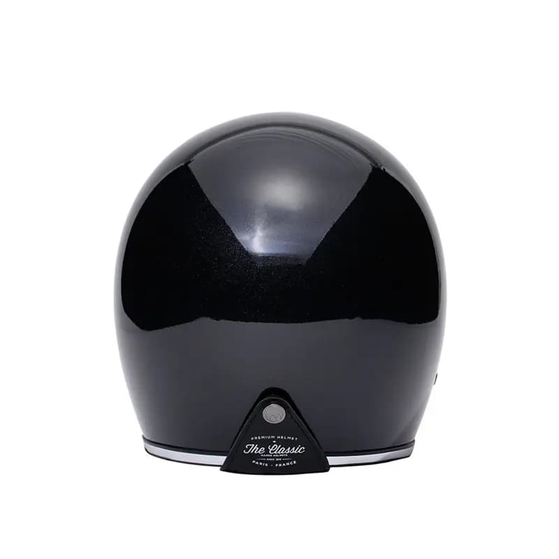 Casque Jet Marko The Classic Noir Rouge M 3