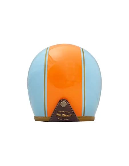 Casque Jet Marko THE CLASSIC Bleu Orange S 3