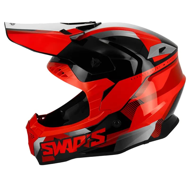 Casque Swaps S849 2FASTER Rouge L 2