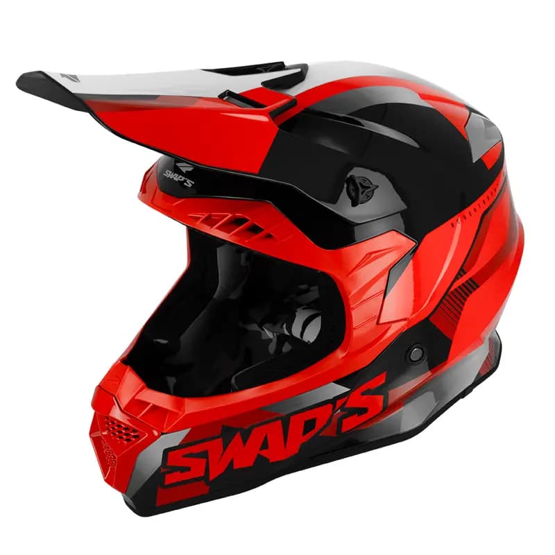 Casque Swaps S849 2FASTER Rouge XL