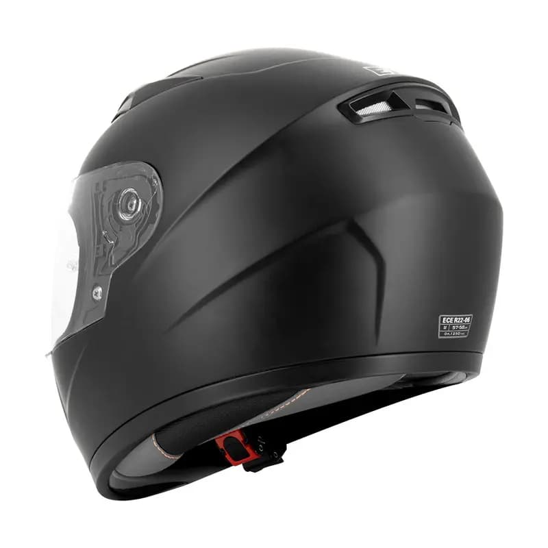 Casque enfant Eight S446 SEEKER Noir Mat M 3