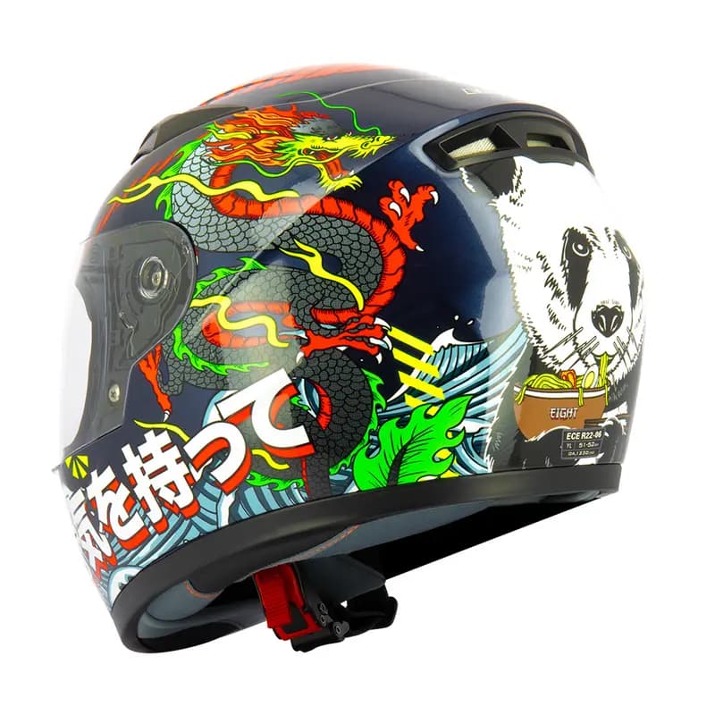 Casque enfant Eight S446 Seeker Kanji XL 3