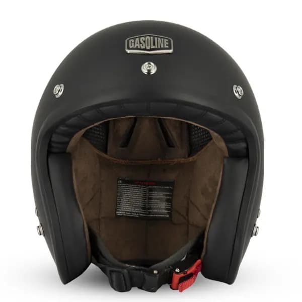 Casque Jet Café Racer S250 Noir Mat Taille S Gasoline 2