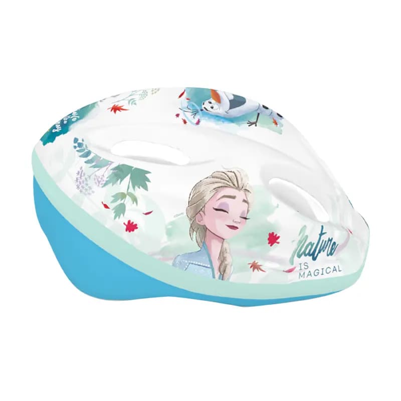 Casque vélo enfant Disney Frozen blanc taille 52-56 3