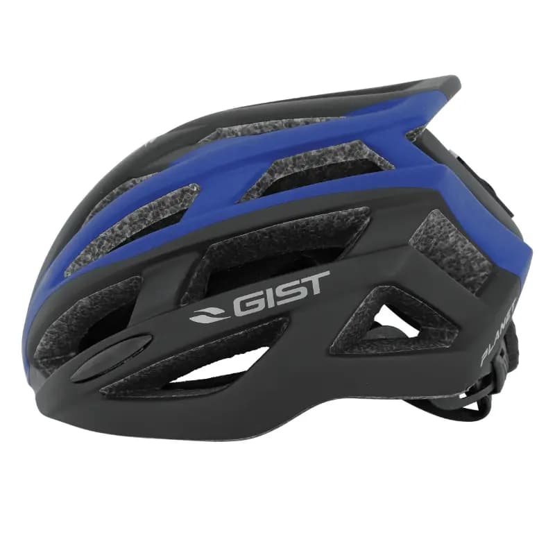 Casque vélo adulte GIST Route Planet noir-bleu mat in-mold 58-62 cm 3