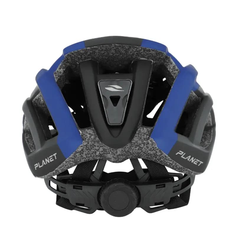 Casque vélo adulte GIST Route Planet noir-bleu mat in-mold 58-62 cm 4
