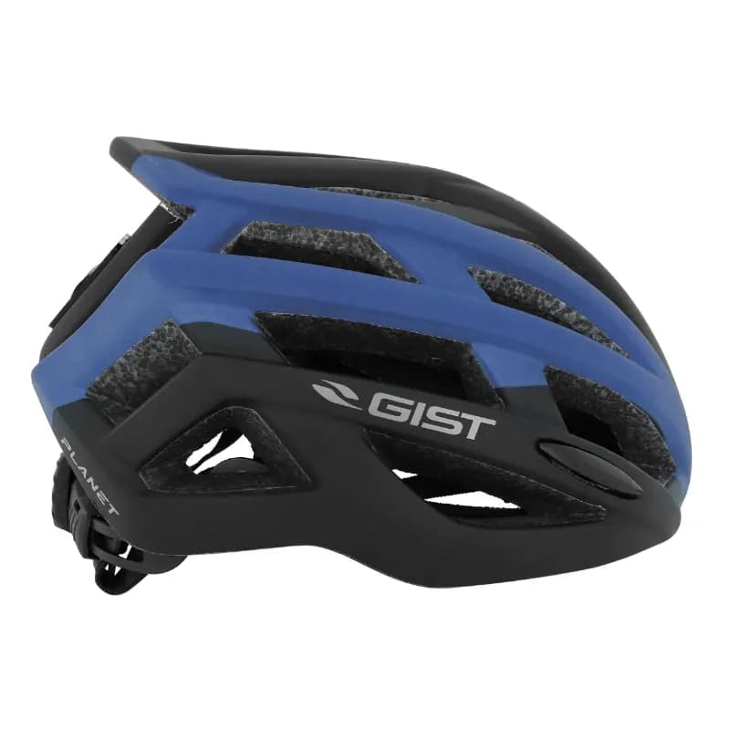 Casque vélo adulte GIST Route Planet noir-bleu mat in-mold 58-62 cm 5