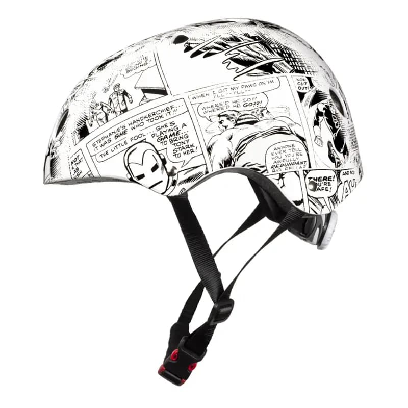 Casque vélo enfant Disney Avengers Comics blanc 54-58 cm 4