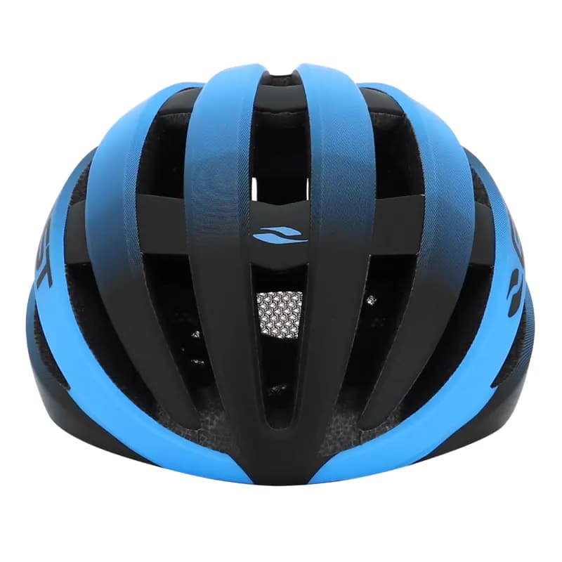 Casque vélo adulte GIST Route Revol bleu-noir femme et junior full in-mold taille 54-58 2