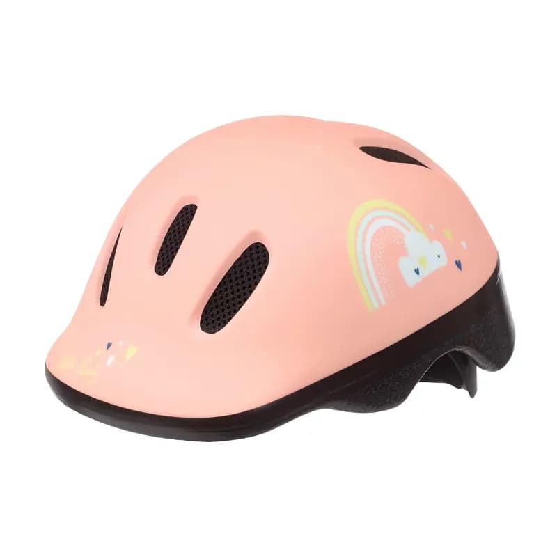 Casque vélo enfant Polisport Happy Rainbow rose 44-48 cm