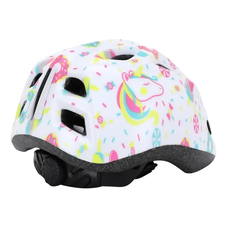Casque vélo enfant Polisport Lollipops Blanc-Rose 48-52 cm avec molette 7