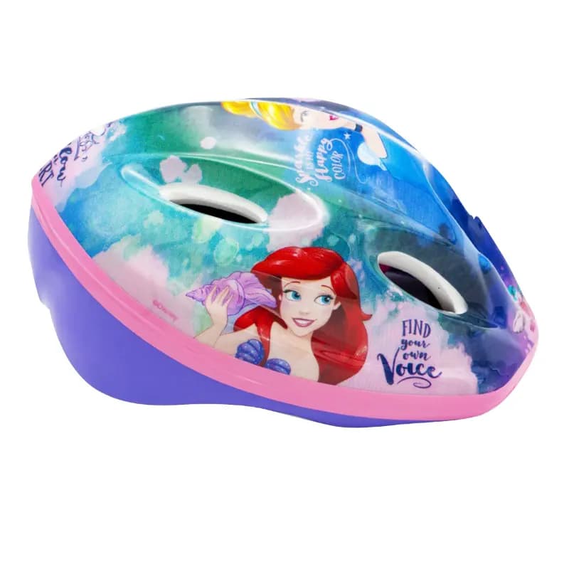 Casque vélo enfant Disney Princesse rose taille 52-56 4