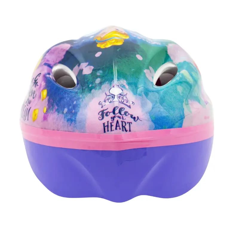 Casque vélo enfant Disney Princesse rose taille 52-56 6