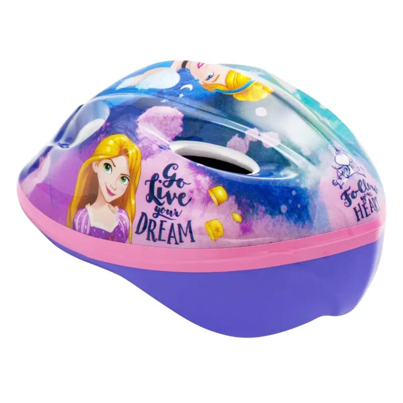 Casque vélo enfant Disney Princesse rose taille 52-56 7