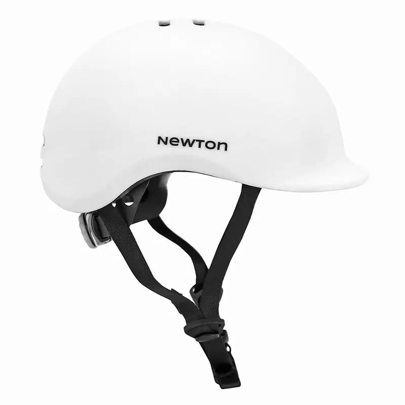 Casque vélo enfant Newton Urban blanc mat taille 48-52 7
