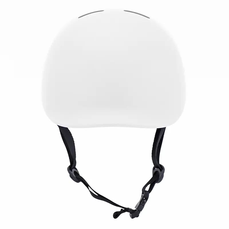Casque vélo enfant Newton Urban blanc mat avec lock taille 53-56 2