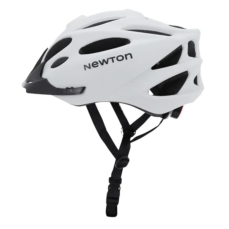 Casque vélo adulte Newton route-VTT sport gris clair mat in-mold visière taille 58-61 4