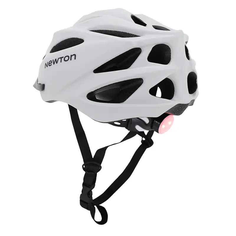 Casque vélo adulte Newton route-VTT sport gris clair mat in-mold visière taille 58-61 5
