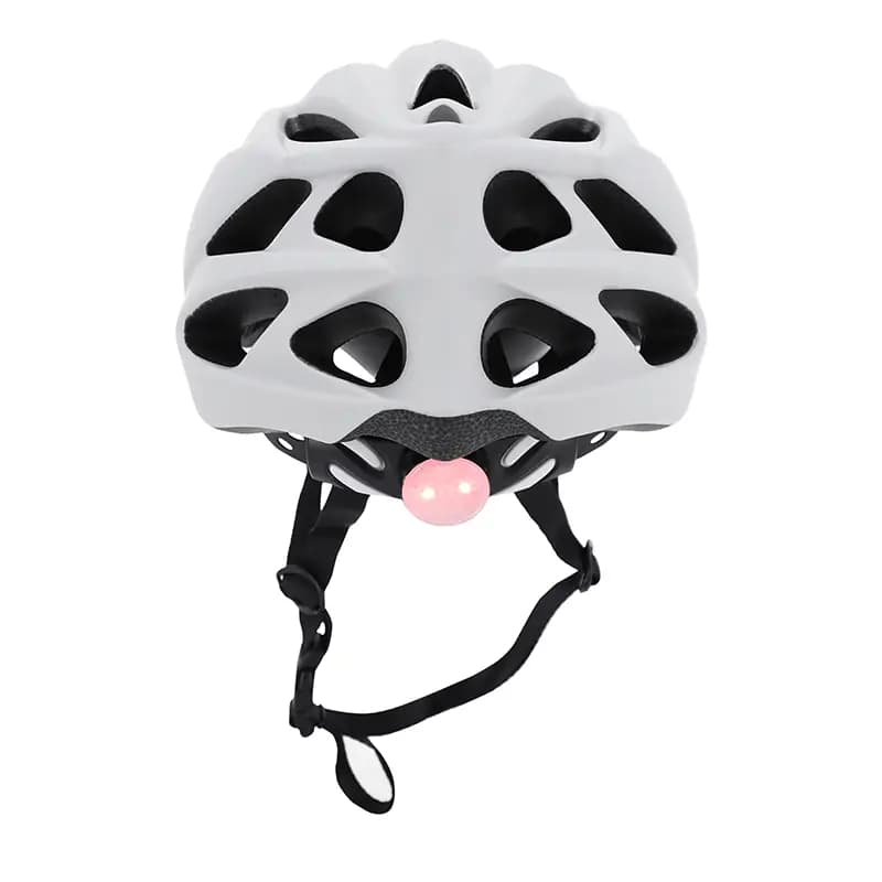Casque vélo adulte Newton route-VTT sport gris clair mat in-mold visière taille 58-61 6