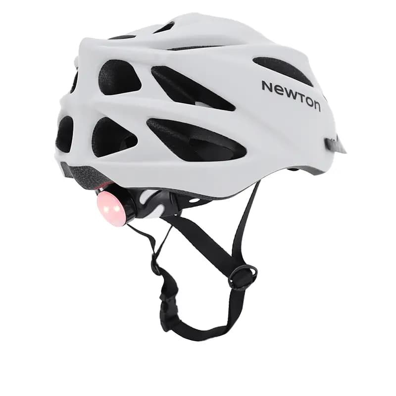Casque vélo adulte Newton route-VTT sport gris clair mat in-mold visière taille 58-61 7