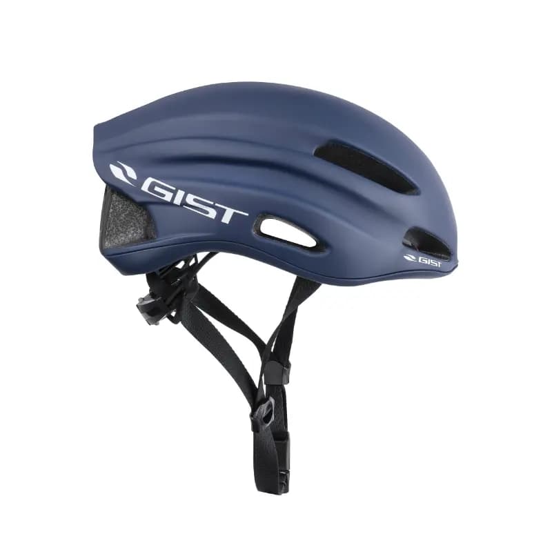 Casque vélo adulte GIST Route Veloce bleu taille 56-62 réglage molette boucle Fidlock 2