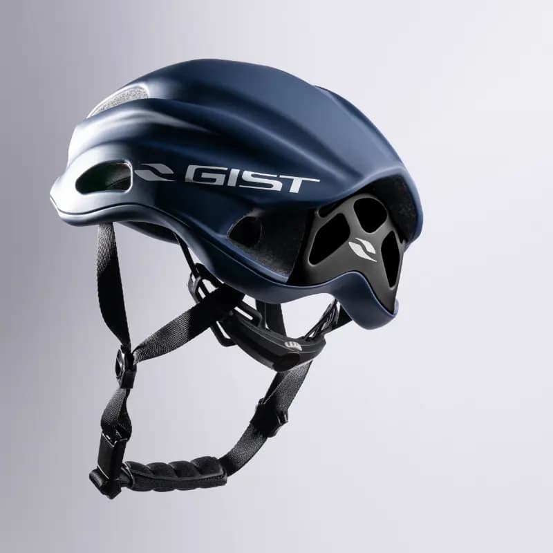 Casque vélo adulte GIST Route Veloce bleu taille 56-62 réglage molette boucle Fidlock 8
