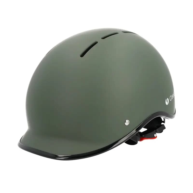 Casque vélo adulte Sélection P2R Coolride urbain-city kaki 55-58 cm
