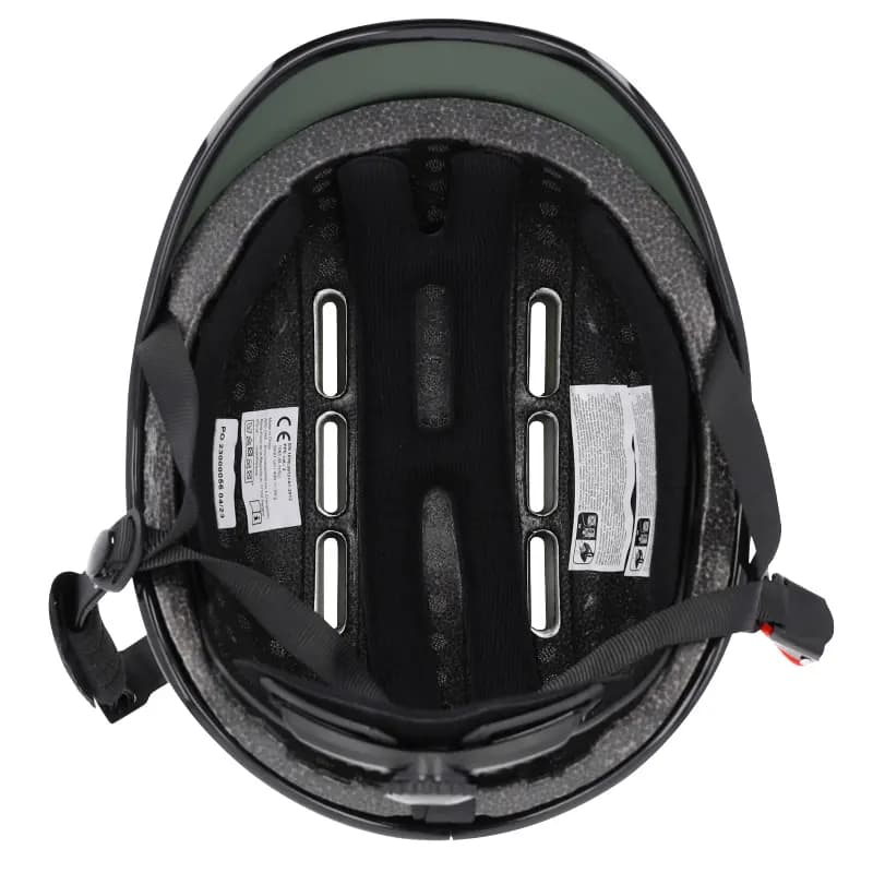 Casque vélo adulte Sélection P2R Coolride urbain-city kaki 55-58 cm 4