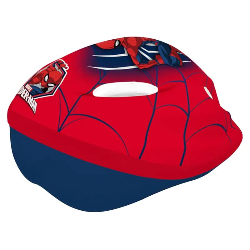 Casque vélo enfant Disney Spiderman rouge taille 52-56 8