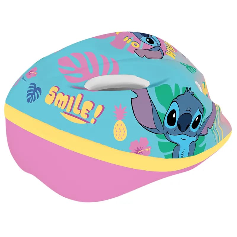 Casque vélo enfant Disney Stitch rose taille 52-56 8