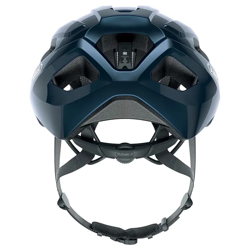 Casque vélo adulte Abus Macator bleu nuit taille M (52-58 cm) réglage molette 4