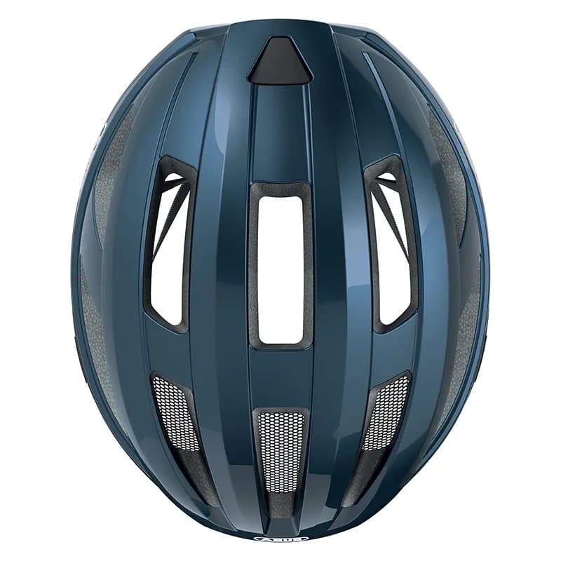 Casque vélo adulte Abus Macator bleu nuit taille L (58-62 cm) réglage molette 5
