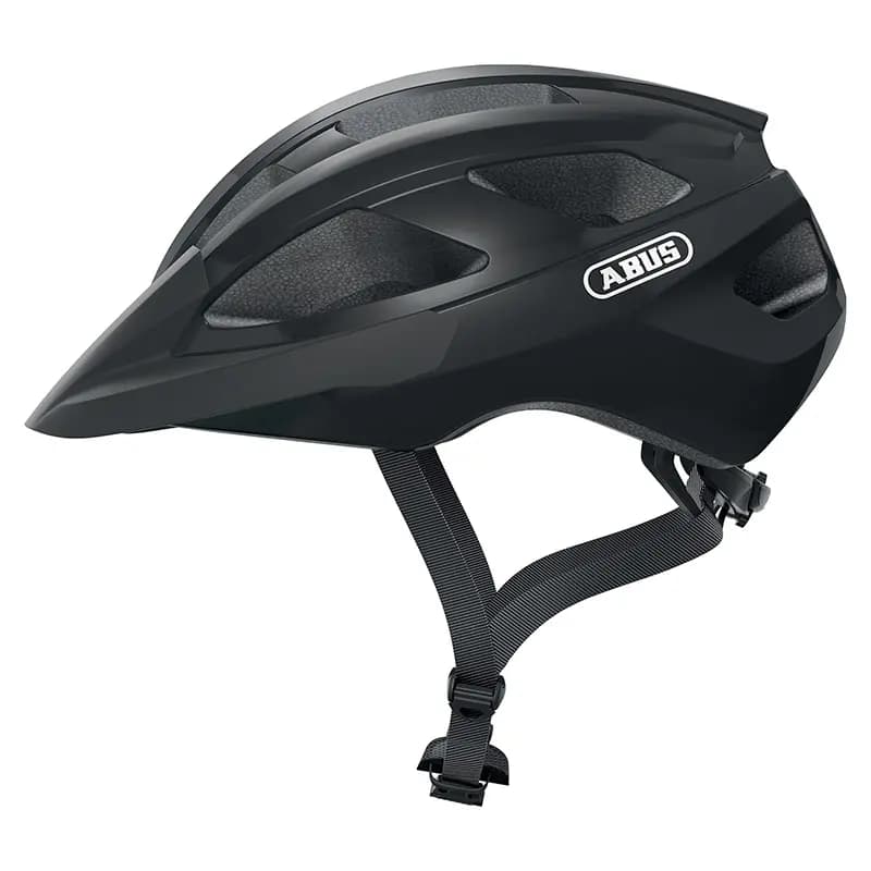 Casque vélo adulte Abus Macator velours noir taille L (58-62 cm)