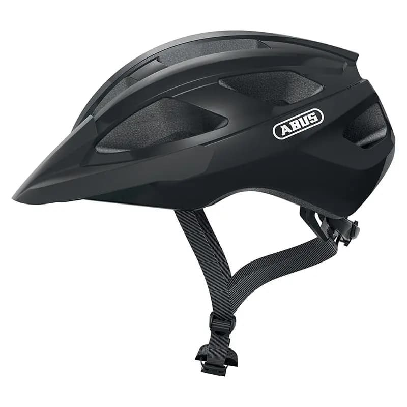 Casque vélo adulte Abus Macator velours noir taille S (51-55 cm)
