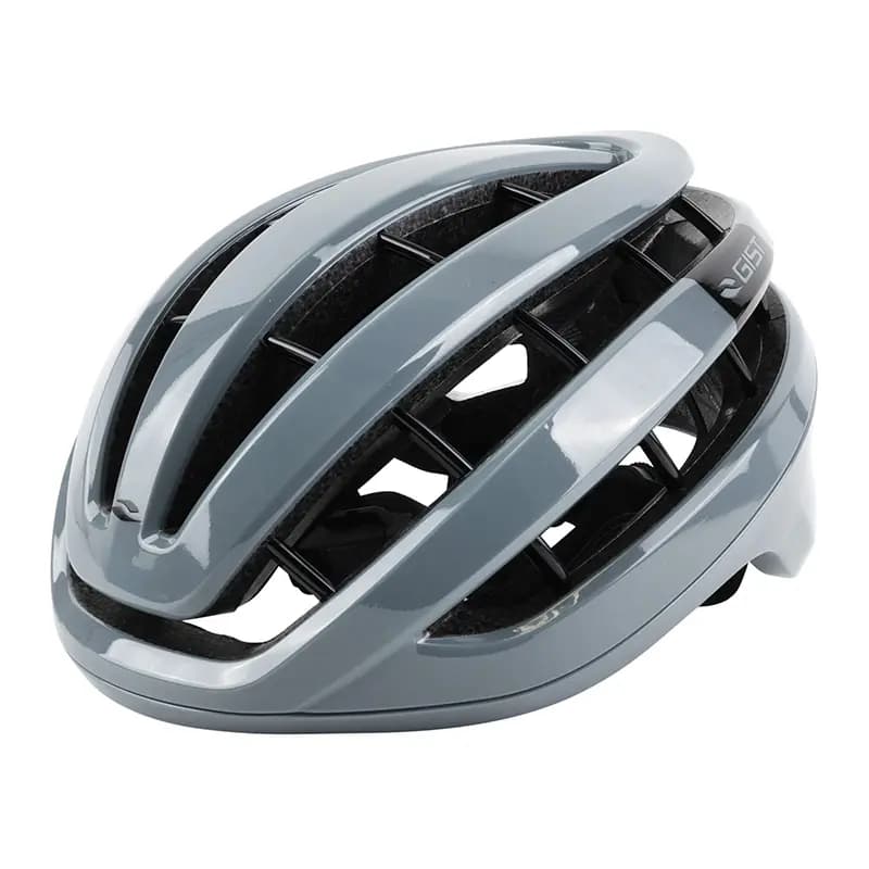 Casque vélo adulte GIST Route Rapido gris brillant 56-62 cm 3