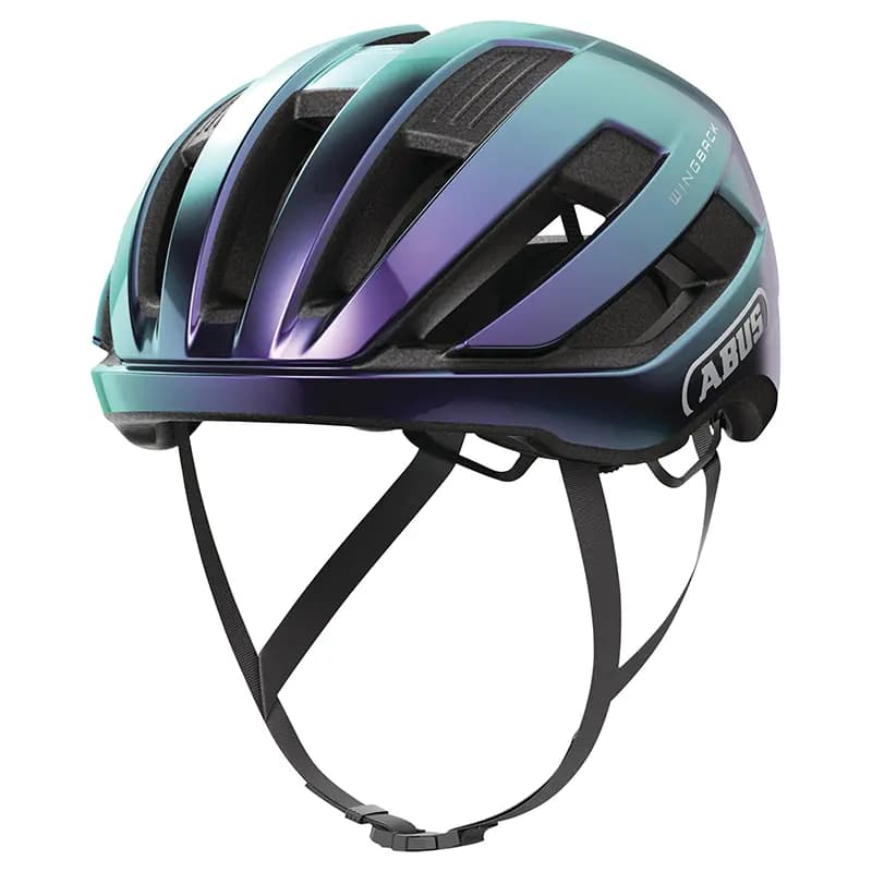 Casque vélo adulte Abus Wingback Flip Flop route urbain violet-vert brillant taille M (54-58 cm) 2