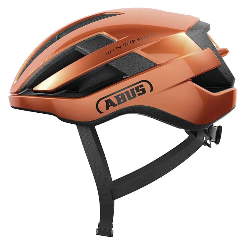 Casque vélo adulte Abus Wingback Goldfish orange brillant taille M (54-58 cm)