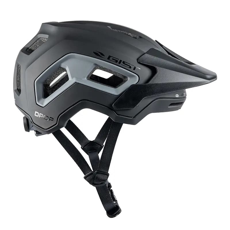 Casque vélo adulte Gist VTT Drop noir in-mold 48-52 cm