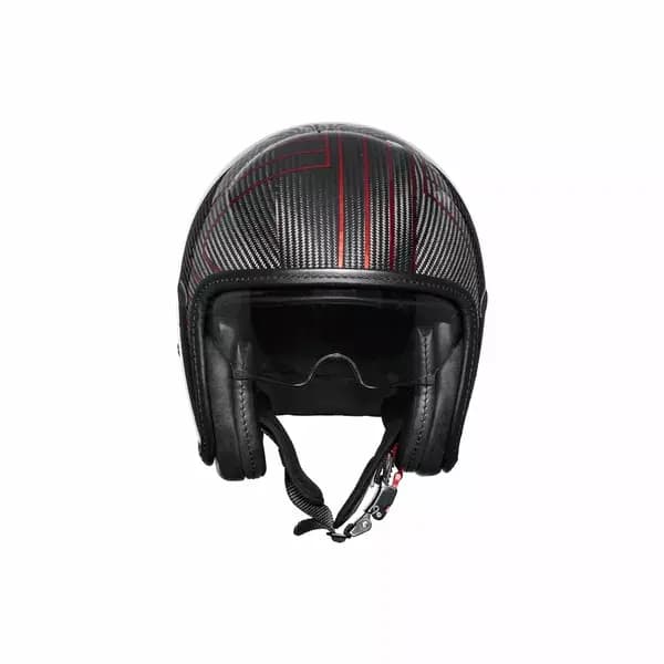 Casque Vintage Platinum Carbon PREMIER HELMETS 3