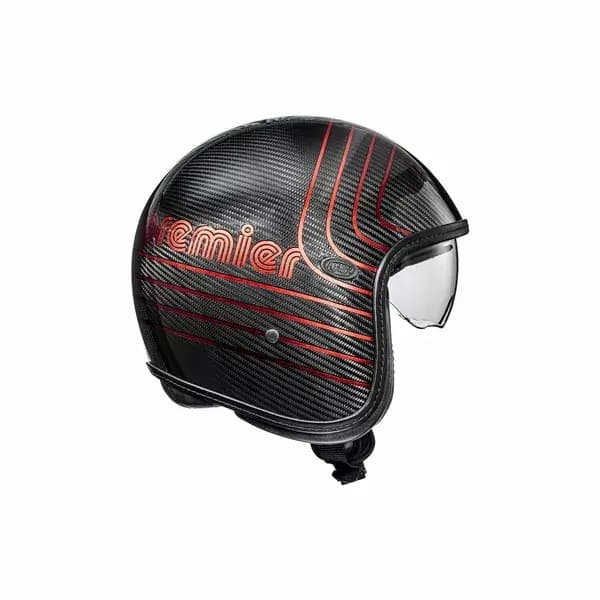 Casque Vintage Platinum Carbon PREMIER HELMETS 4
