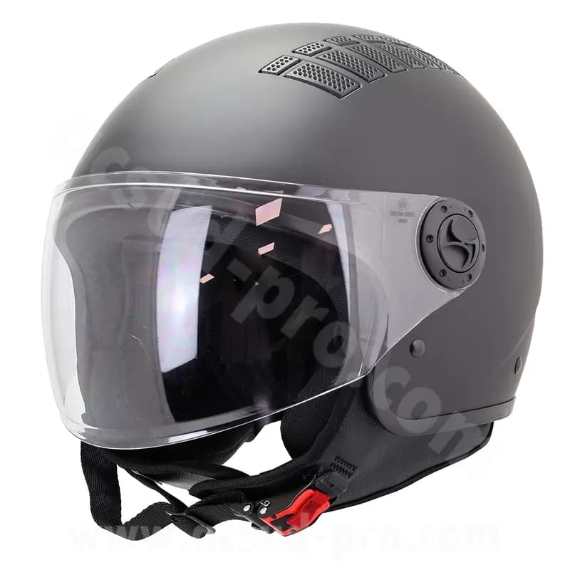 Casque jet SC-31 noir mat XXL