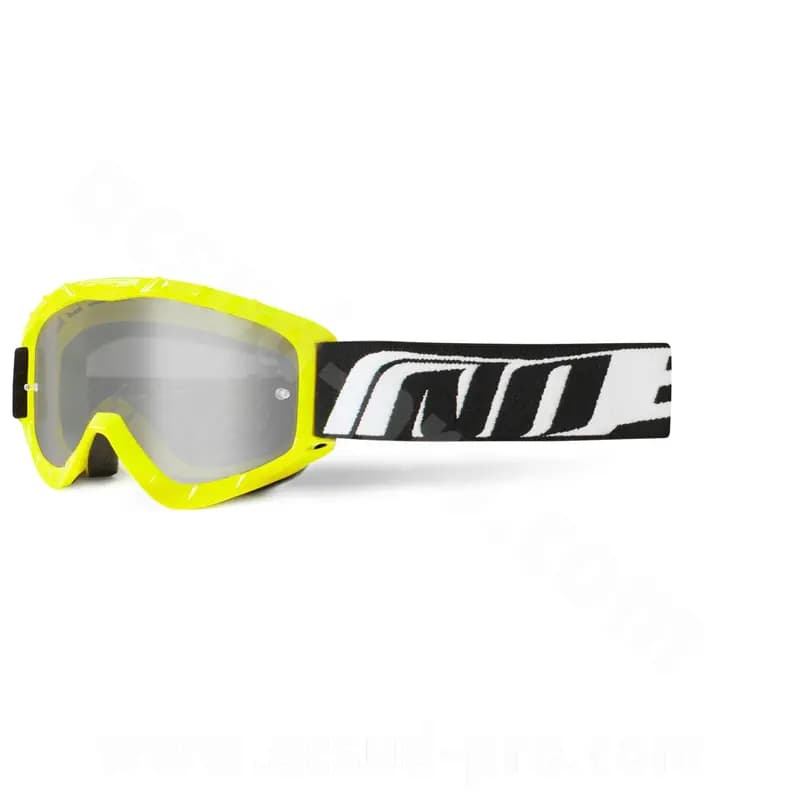 Masque/lunettes cross moto noend 3.6 series jaune