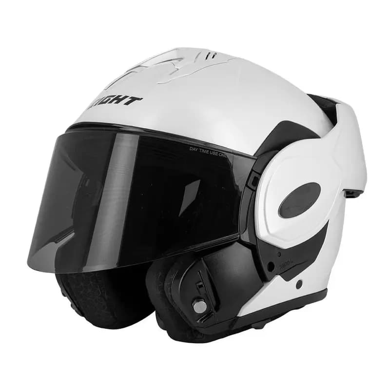 Casque modulable Eight FlipTech blanc nacré M