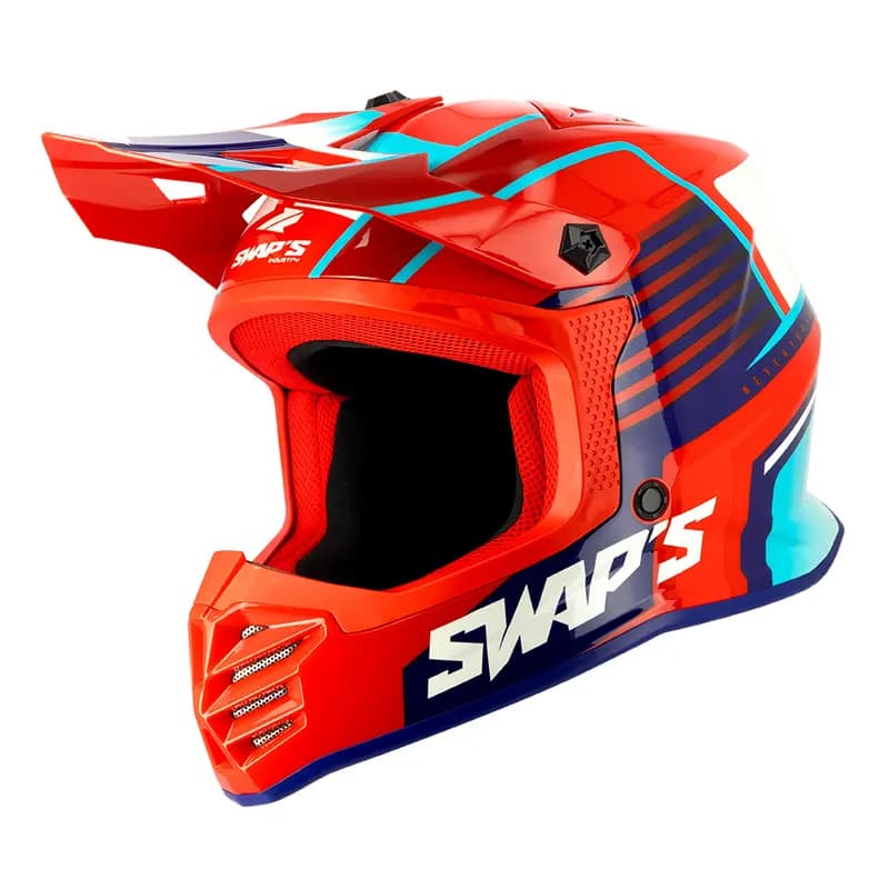 Casque enfant Swaps S886 Rock'it Red Mission L
